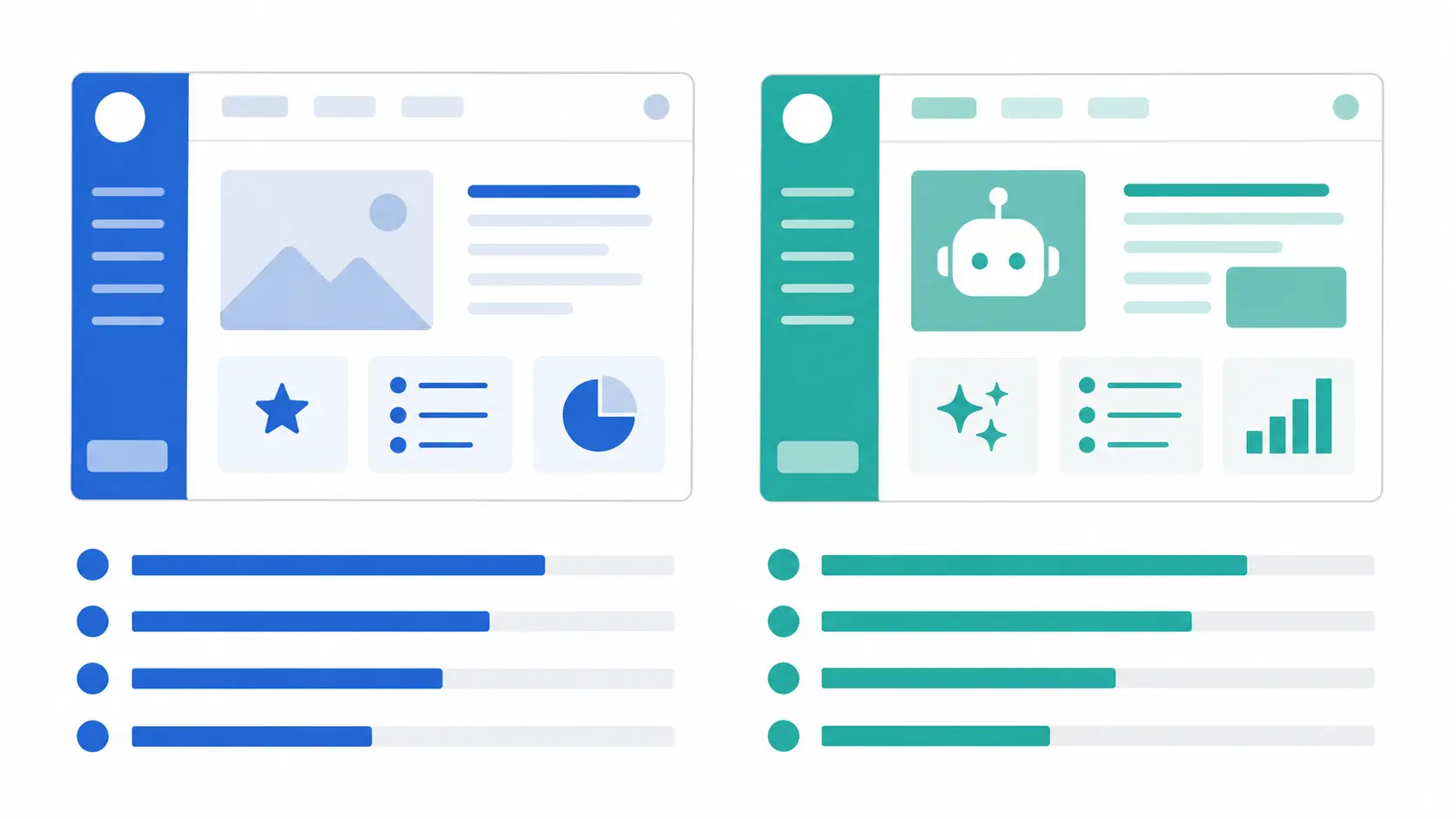 AI marketing tool comparison chart for 2026 marketing teams