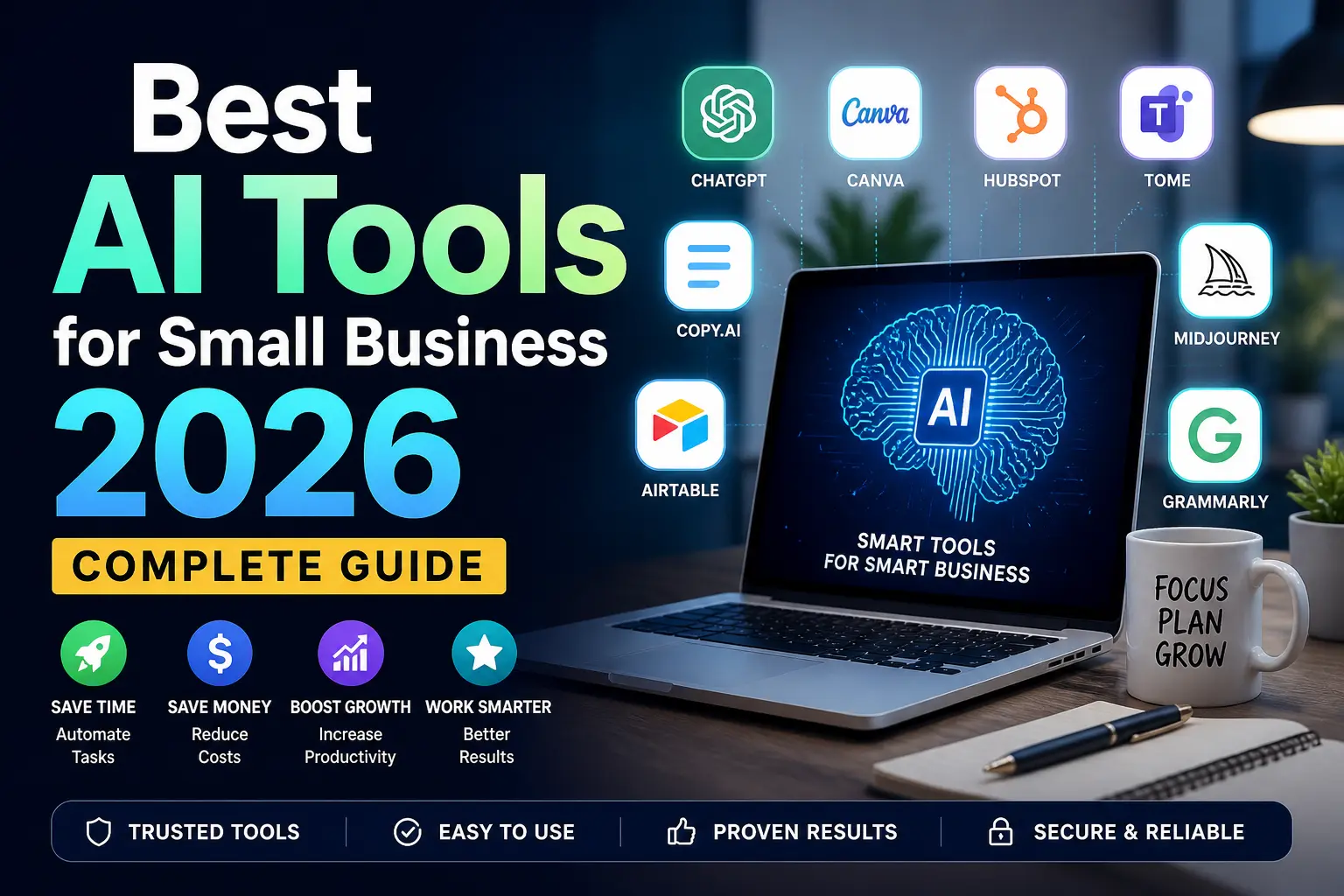 Best AI Tools for Small Business 2026 Complete Guide