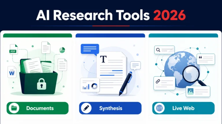 NotebookLM vs ChatGPT vs Perplexity 2026 comparison for AI research tools