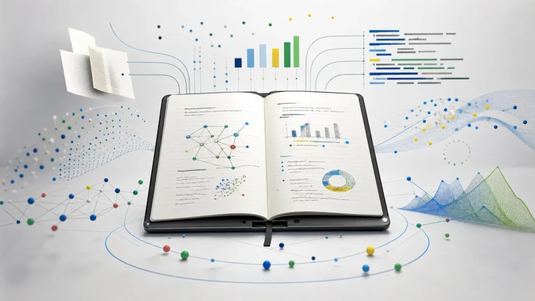 Gemini Notebook 2026 research workflow across sources code sync and search